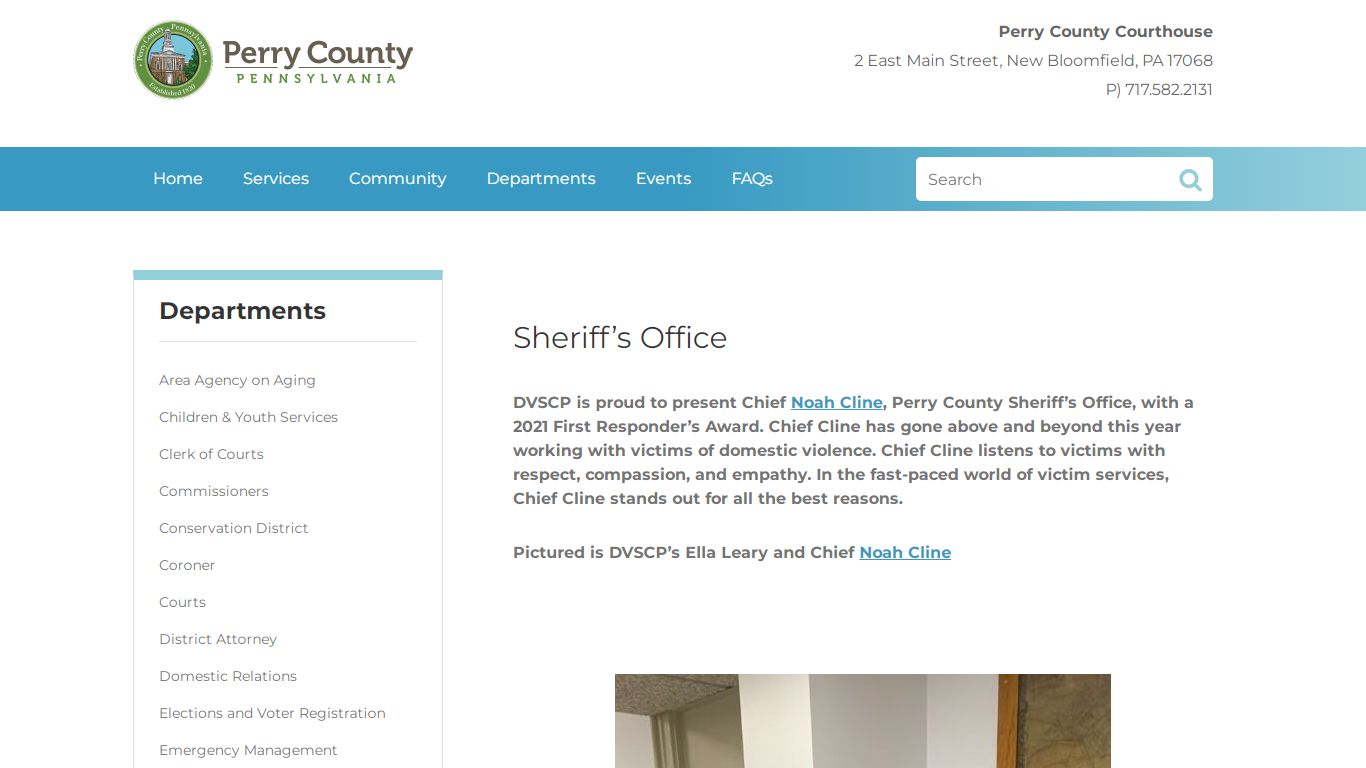 Sheriff's Office - Perry County, PA